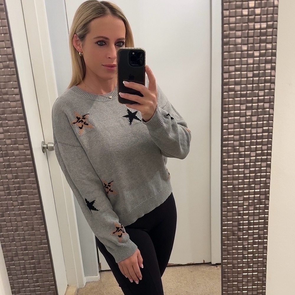 Rails Star Pattern Sweater